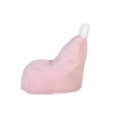 MADARIA - Fauteuil Poire Enfant Velours Côtelé Rose -Promos Chesteris Boutique pouf 9609933