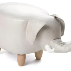 Pouf Tabouret Enfant éléphant CLINT