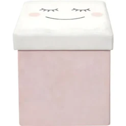 Pouf Coffre Pliable Enfant Moon -Promos Chesteris Boutique table basse 13472595