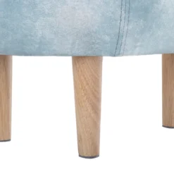 Tabouret Enfant En Tissu Bleu Clair REINDEER -Promos Chesteris Boutique tabouret bas 12022711