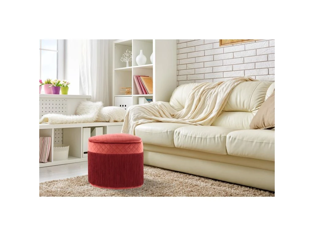 Pouf Rangement Coeur Paola 125 2 Pouf Rangement Coeur Paola 125 – Image 2