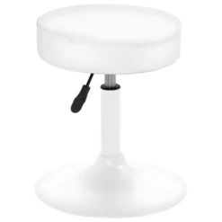 Tabouret Pivotant Hauteur Réglable YU (Blanc)