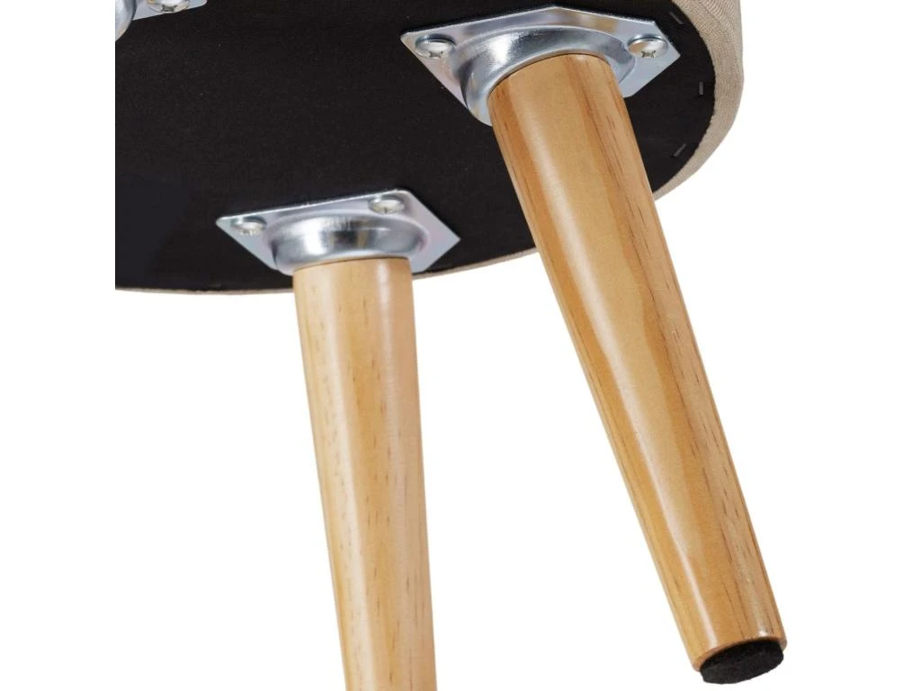 Tabouret Siège Pouf Avec Coffre De Rangement Table Basse Beige 08_0000327 3 Tabouret Siège Pouf Avec Coffre De Rangement Table Basse Beige 08_0000327 – Image 3