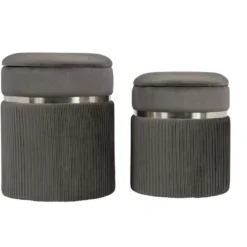 Tabourets (x2) Zora 325 -Promos Chesteris Boutique tabouret bas 21289015