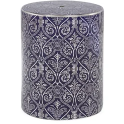 Pouf 33 X 33 X 45 Cm Céramique