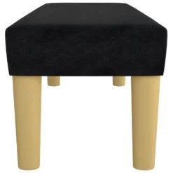 Banc Banquette 100 X 30 X 30 Cm Tissu Noir 02_0010609 -Promos Chesteris Boutique tabouret bas 21871393