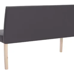 Banc Banquette 139,5 X 54 X 85,5 Cm Gris Similicuir 02_0010990 -Promos Chesteris Boutique tabouret bas 21871405