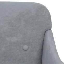 Banc Banquette Gris Clair 110 X 76 X 80 Cm Tissu 02_0010715 -Promos Chesteris Boutique tabouret bas 21871435