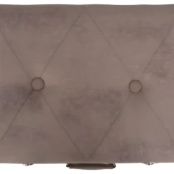 Tabouret De Rangement 40 Cm Marron Tissu 02_0010895 -Promos Chesteris Boutique tabouret bas 22140837