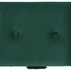 Tabouret Banquette De Rangement 40 Cm Vert Velours 02_0010968 -Promos Chesteris Boutique tabouret bas 22363637